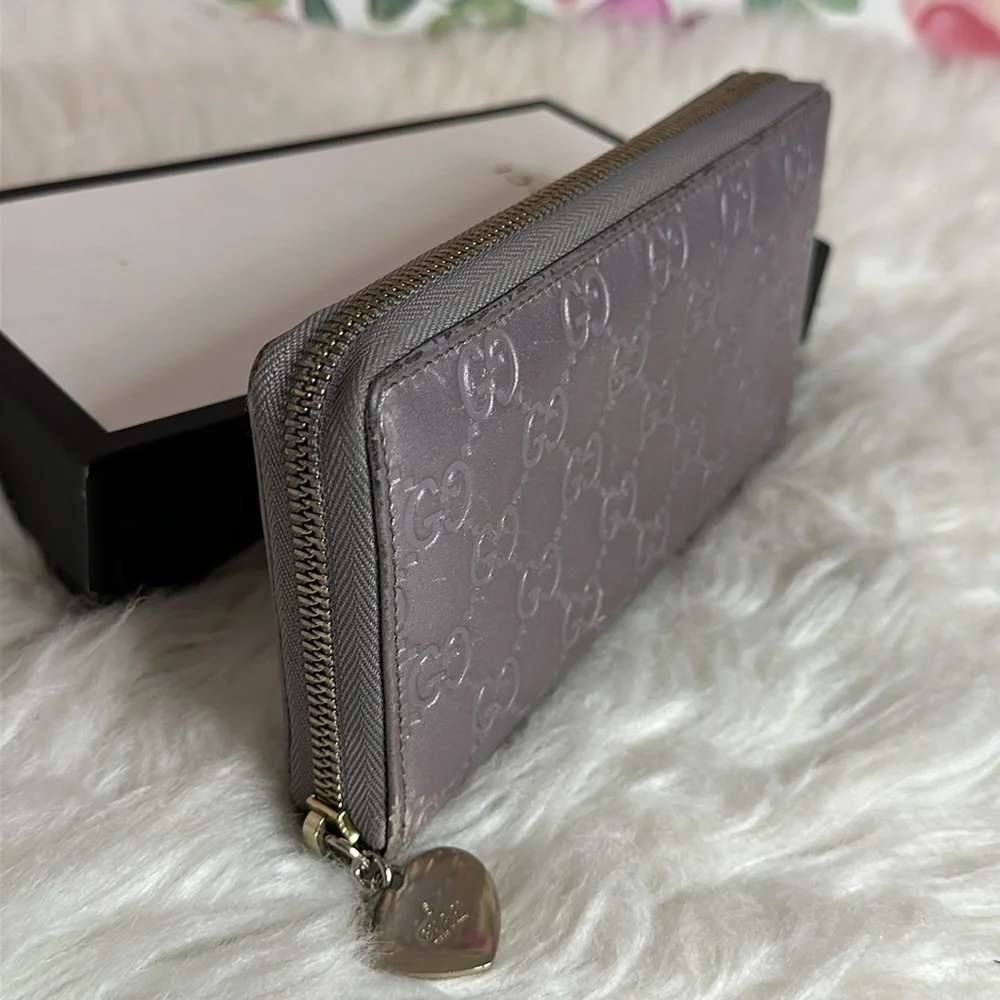 💯Authentic Gucci Zipped Around Long Wallet🍀 - Picture 4 of 16
